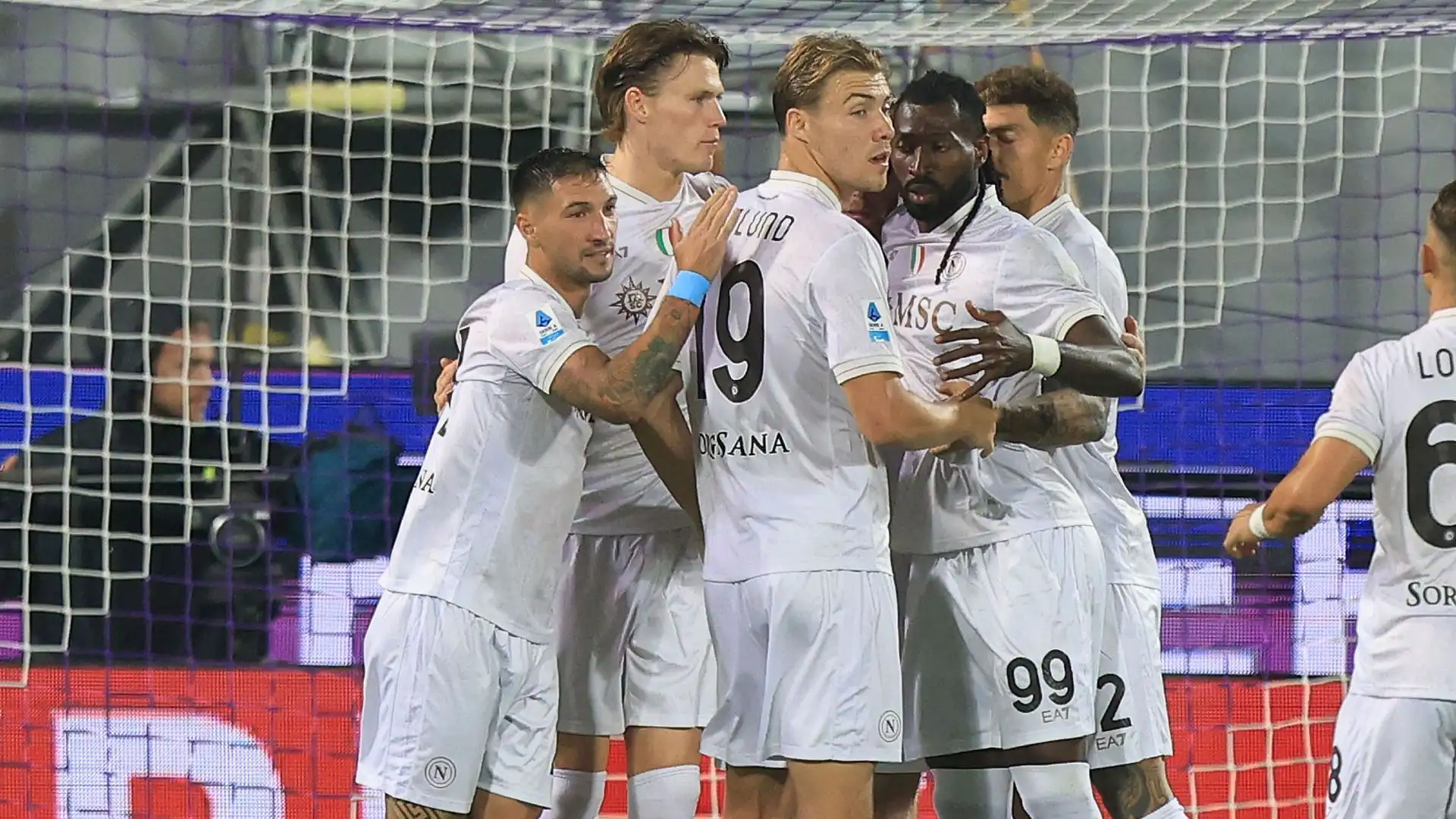 Il Napoli vince a Firenze